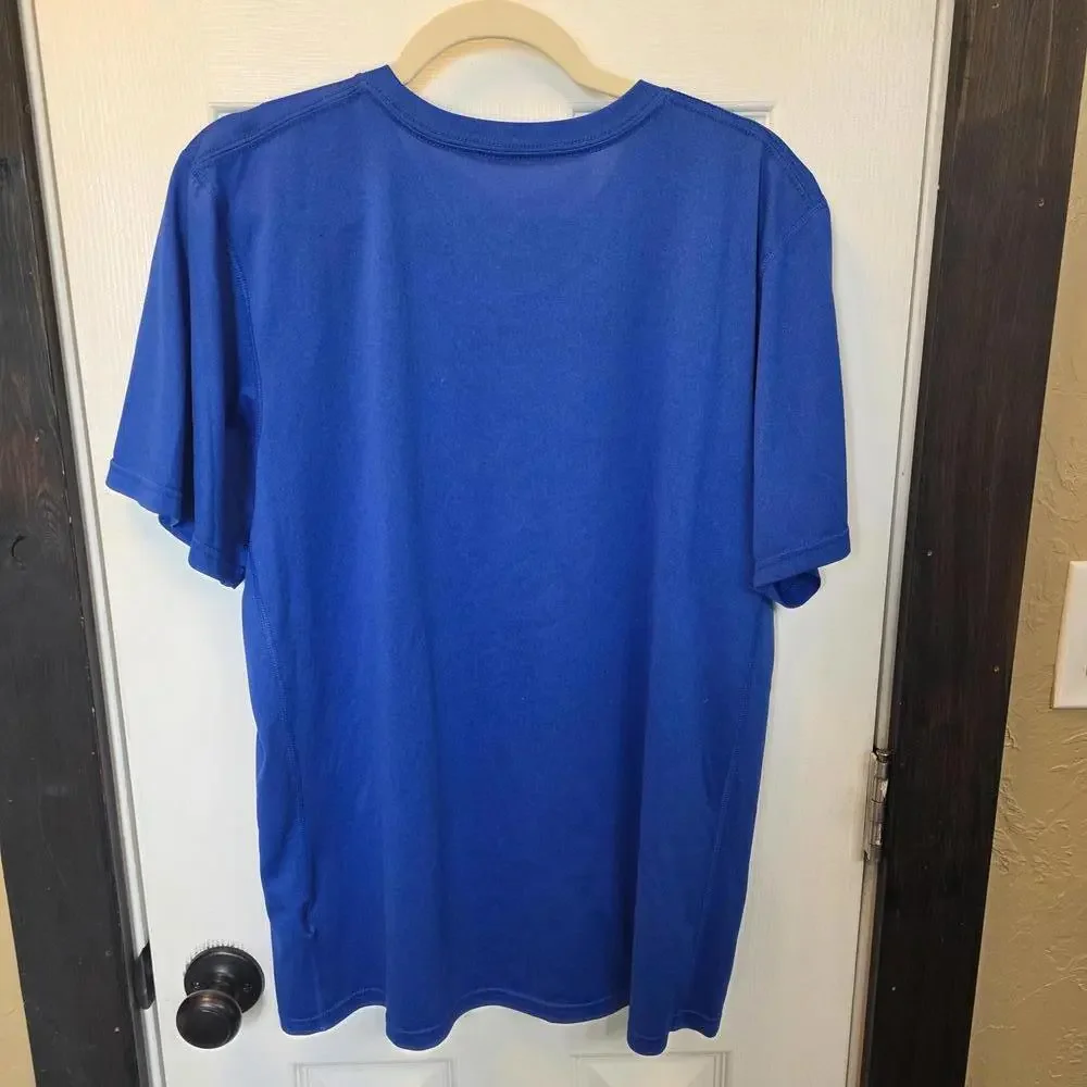Nike Dri-FIT Boise State Broncos Blue T-Shirt Medium